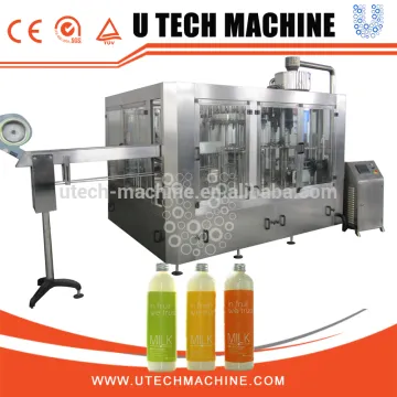 Full automatic fruit juce hot filling machine from China Manufacturer