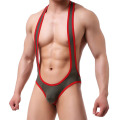 Herren -Treue -BodySuit Tanga -Stretch