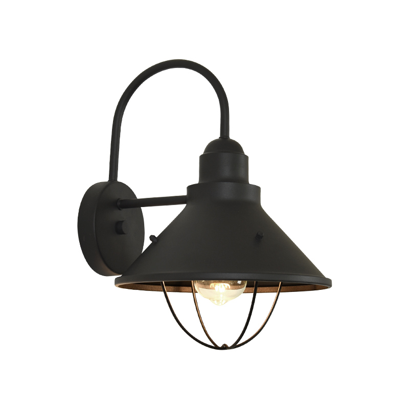 Black Rustic Outdoor Wall Sconces