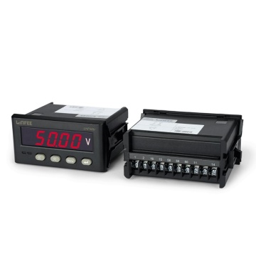 Power Digital Voltmeter Single Phase Voltage LED Display