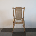 Vintage Rattan Wooden Louis Dining Chair