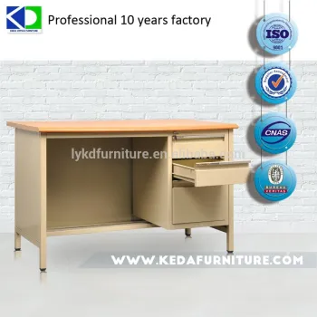 popular design iso standard office table size with 3 drawers