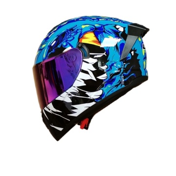 Motorradteile und Accessoires: Entdecken Sie den perfekten Doppelobjektiv Rennen Full Face Helm für Fahrer