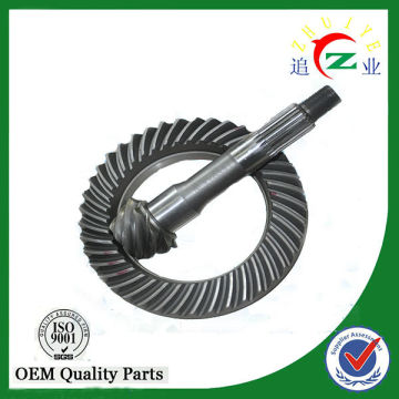 Three wheeled motorcycle bevel gear for rear axle