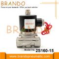 2S160-15 Stainless Steel Solenoid Valve 1/2'' 24V 220V