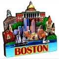 Customizable Wooden Fridge Magnets Promotional Custom Wooden Magnet