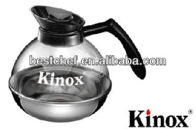 Kinox Coffee decanters with PC and stainless steel bottom