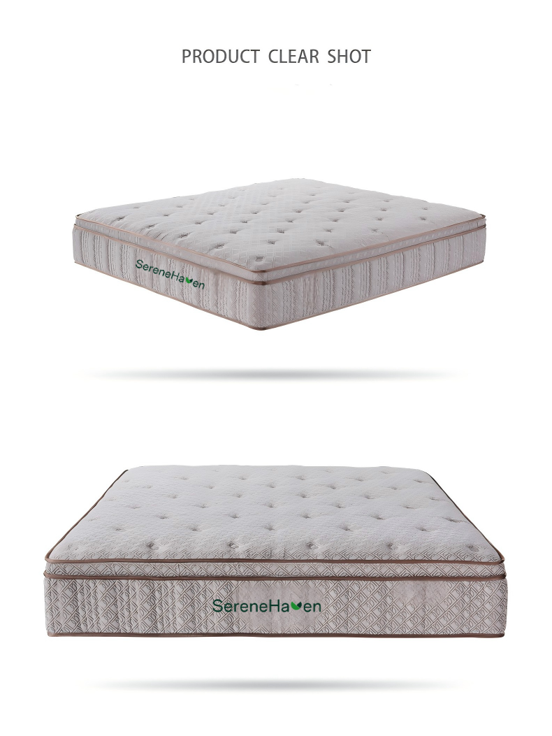 SereneHaven Spine Support Mattress Full View - Precision Layered Structure