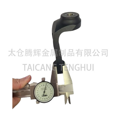 Garfo dianteiro de braço único durável para cadeira de rodas