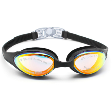 Custom Wide View Anti Fog UV Protective Swim Goggles