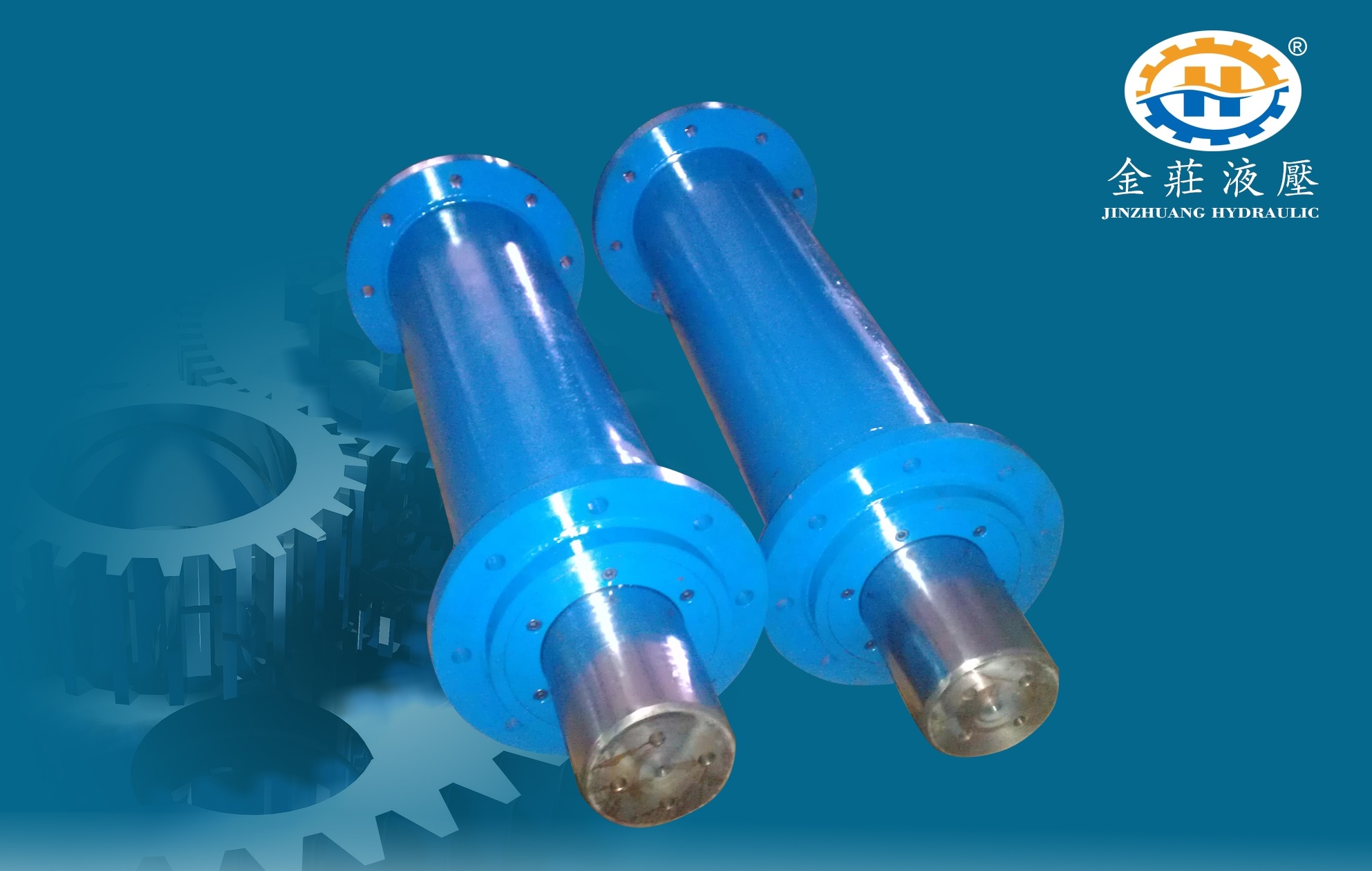 Welding cylinder for machine manufacturing