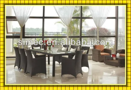 outdoor wicker furniture wicker dining set SCTC-036