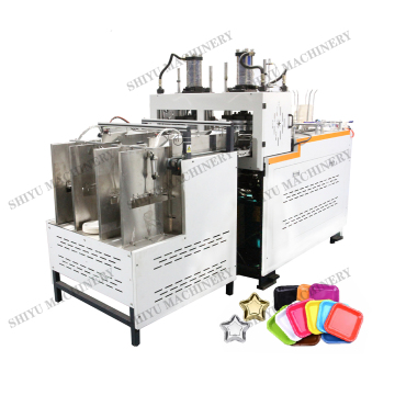 High Efficiency Automatic Disposable Plate Making Machine - 140 Pcs/Min Paper Plate Machine