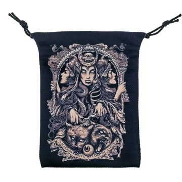 Magic Tarot Torebka: torba do przechowywania kart, kryształów i run