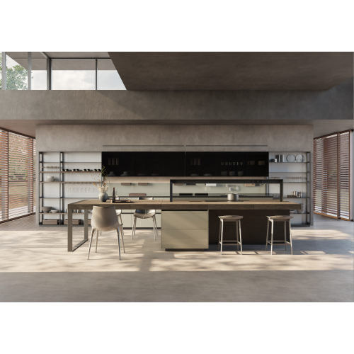 Sistema modular de cozinha P2 – Projeto de armazenamento suspenso