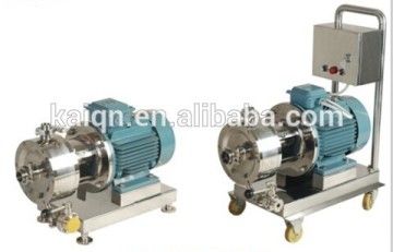 high shear emulsifying pump homogenizer