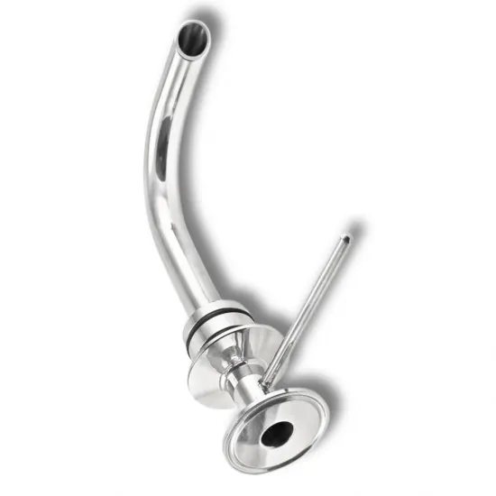 304 Stainless Steel 2 Inch Tri-Clamp Rotating Racking Arm for Fermentation Tank