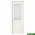 Portes en bois laminées à amorçage blanc