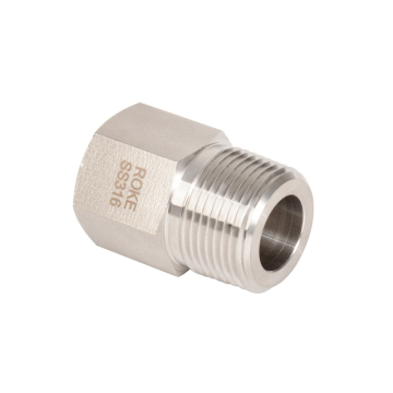 3/8 NPT Stainless Steel Hex Pipe Fittings - Male Female Nipple