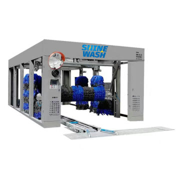 9 spazzole Sistemi di lavaggio auto automatico del tunnel
