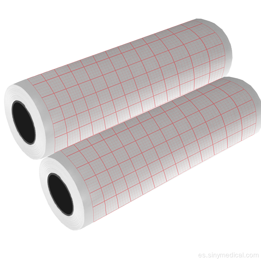 6 canales Imprimir papel de rollo de máquina ECG