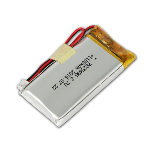 Batterie Lipo 782548 3.7V 1100mAh résistante aux hautes températures