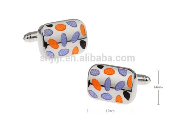 Enamel Rectangle Cufflinks Cheap