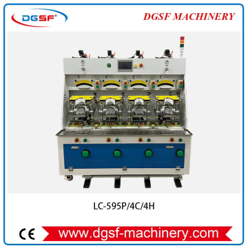 Toe Forming Machine With 4 Hot & 4 Cold Stations (PLC) LC-595P/4C/4H