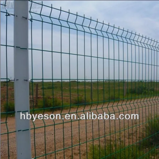 pvc coated galvanized welded wire mesh panel/fence