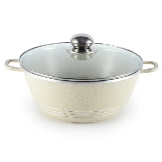 Die Cast Aluminum Casserole Cookware Set - Classic Range with Non-Stick Coating