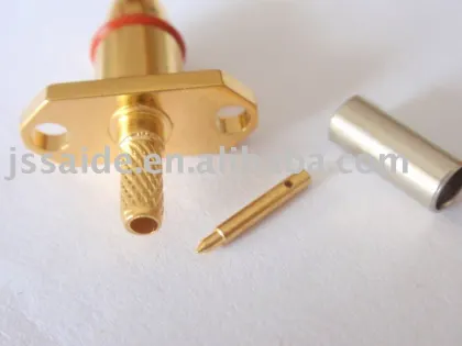 (1065)BMA male crimp connector for RG174 cable