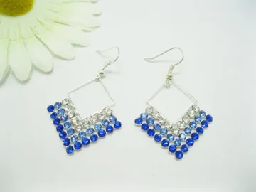 Personalized Crystal Earrings