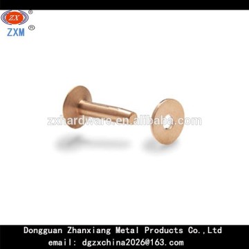 ISO9001silver alloy electrical contacts and silver alloy copper rivet