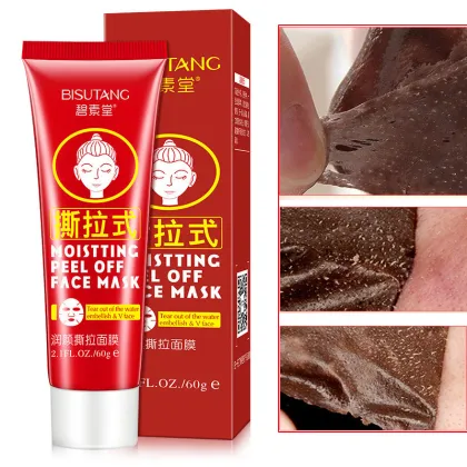 Private label wholesale pore peel off mask pigmentation correctors blackhead remover mask