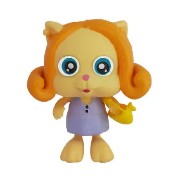 3D color soft PVC plastic horse toy for decoration