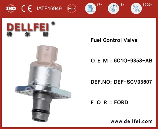 Fuel control valve 6C1Q-9358-AB for FORD