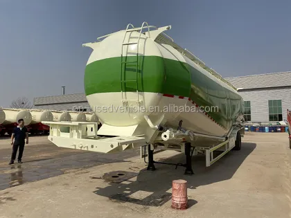 China CIMC 27 CBM Cement Truck Power Semi-Commercial Trailer