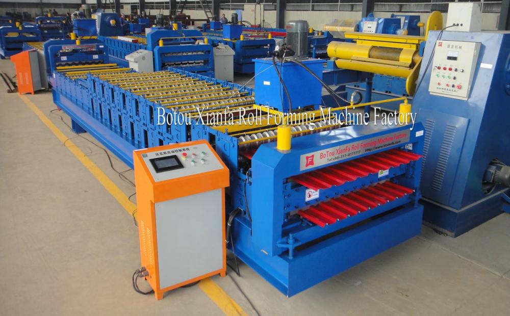 double wall panel roll forming machine