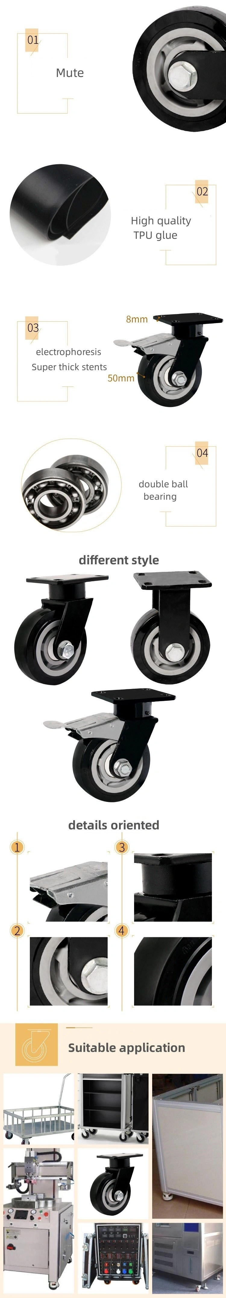 Bearing Polyurethane Caster