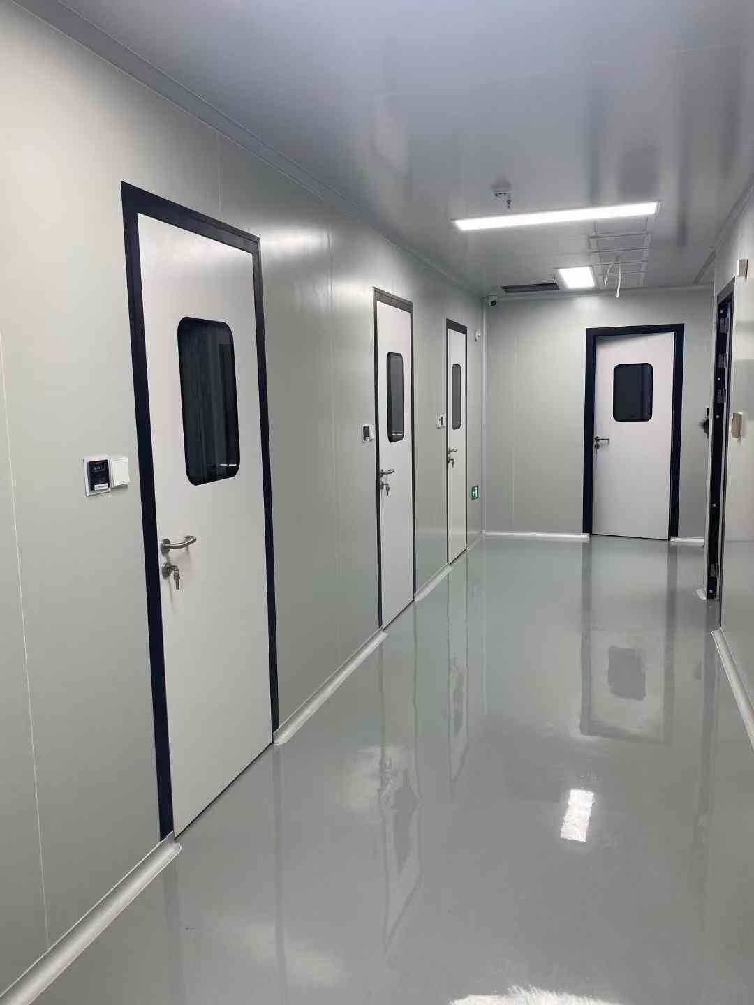 ประตูเหล็กสุขาภิบาล 1 Sanitary single steel door1