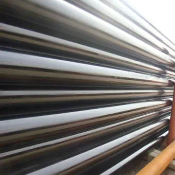 A53 Gr.B ERW steel pipe black paint