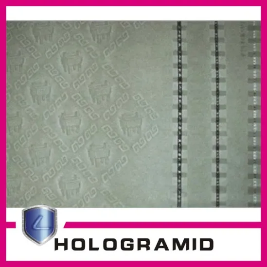 custom laser anti-fake waterproof hologram labels