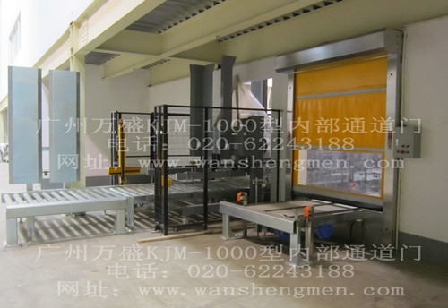 Çin sanayi kapı ambar PVC Panjur kapı uzaktan kumanda (KJM-152) haddeleme