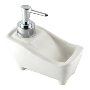 Ceramic Bathroom Dispenser Soap/Shampoo Bottle