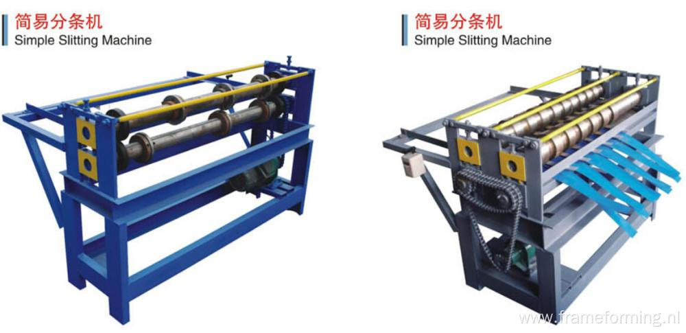 glazed steel coil slitting machine