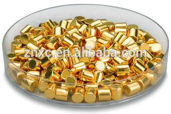 sputtering material pure 3*3 mm high Purity 99.999% Au gold pellet                        
                                                Quality Assured
