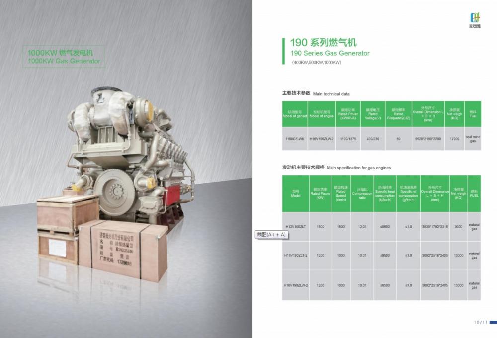 16 Cylinder Natural Gas Generator Set Overhaul Parts