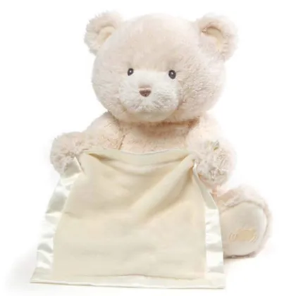 New Baby Doudou Comforter: Rattle Squeaky Plush Toy