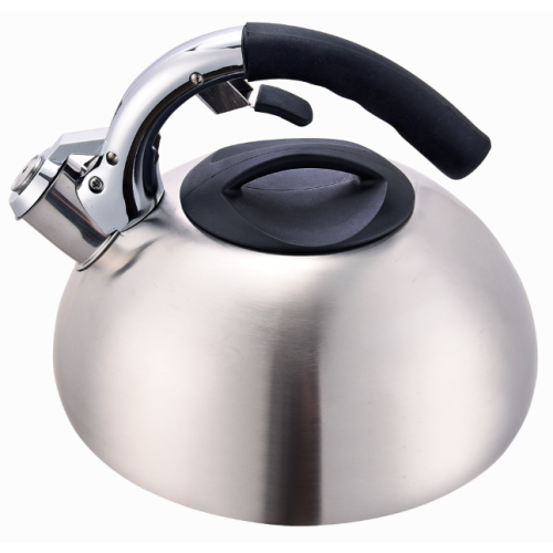 Welded bottom metal handle whistling kettle kitchen choice