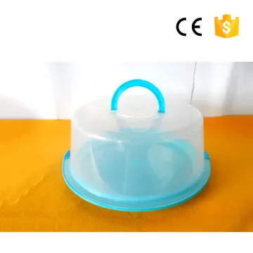 New design waterproof clear cake saver with lid custom small clear plastic cake packaging boxes wholesale